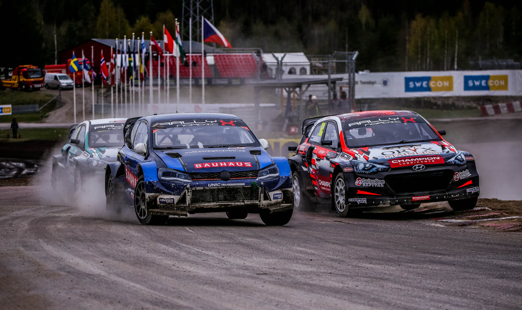 RallyX Nordic: Grönholmův dvojitý zásah v Höljes