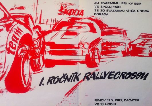 Rallycross - Římov 1983