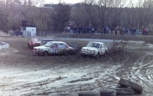 Rallycross - Sedlčany - zima - 1991