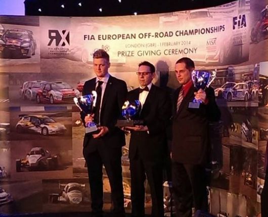 Vyhlášení FIA European rallycross championship - Londýn