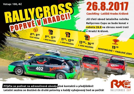 Rallycross Cup 2017 - Hradec Králové