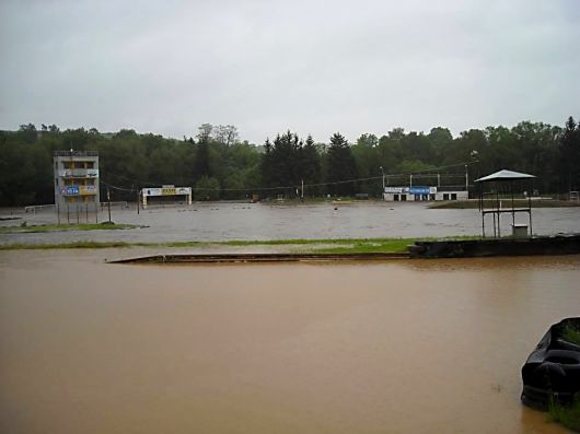 Sedlčany - povodně 2013