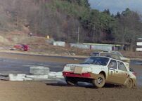 Rallycross - Sedlčany - zima - 1991