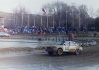 Rallycross - Sedlčany - zima - 1991