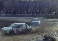 Rallycross - Sedlčany - zima - 1991