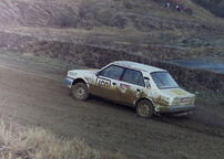 Rallycross - Sedlčany - zima - 1991
