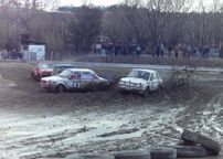 Rallycross - Sedlčany - zima - 1991