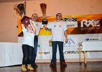 Vyhlášení - Rallycross Cup 2017 - Olbramovice