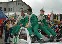 Kliknutím zvětšíte Rallycross - ME Sosnová 2005