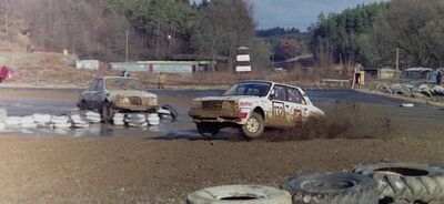 Rallycross - Sedlčany - zima - 1991