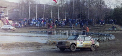 Rallycross - Sedlčany - zima - 1991