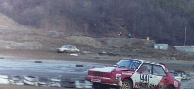 Rallycross - Sedlčany - zima - 1991