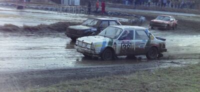 Rallycross - Sedlčany - zima - 1991
