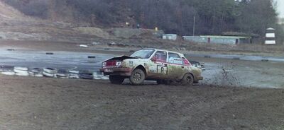 Rallycross - Sedlčany - zima - 1991