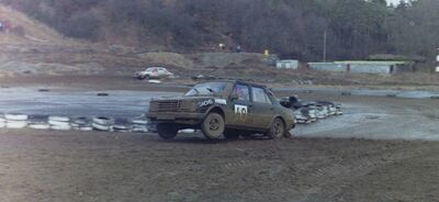 Rallycross - Sedlčany - zima - 1991