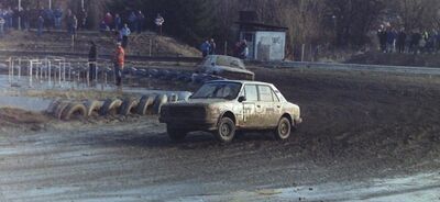 Rallycross - Sedlčany - zima - 1991