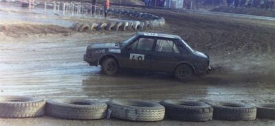 Rallycross - Sedlčany - zima - 1991