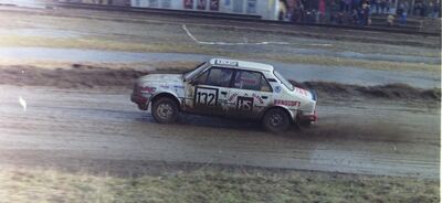 Rallycross - Sedlčany - zima - 1991