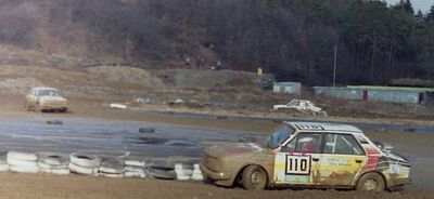 Rallycross - Sedlčany - zima - 1991