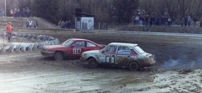 Rallycross - Sedlčany - zima - 1991