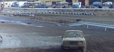 Rallycross - Sedlčany - zima - 1991