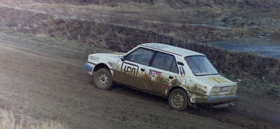 Rallycross - Sedlčany - zima - 1991