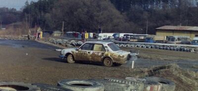 Rallycross - Sedlčany - zima - 1991