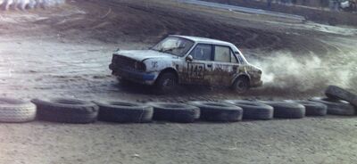 Rallycross - Sedlčany - zima - 1991