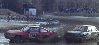Rallycross - Sedlčany - zima - 1991