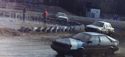 Rallycross - Sedlčany - zima - 1991