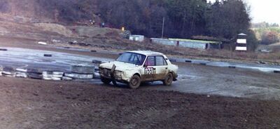 Rallycross - Sedlčany - zima - 1991