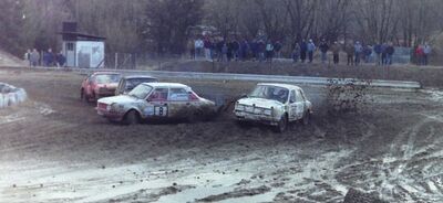 Rallycross - Sedlčany - zima - 1991