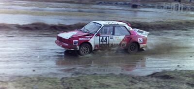 Rallycross - Sedlčany - zima - 1991