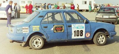 Rallycross - Panenský Týnec 1992