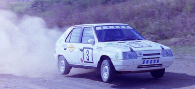 Rallycross - Sedlčany 1993 I.