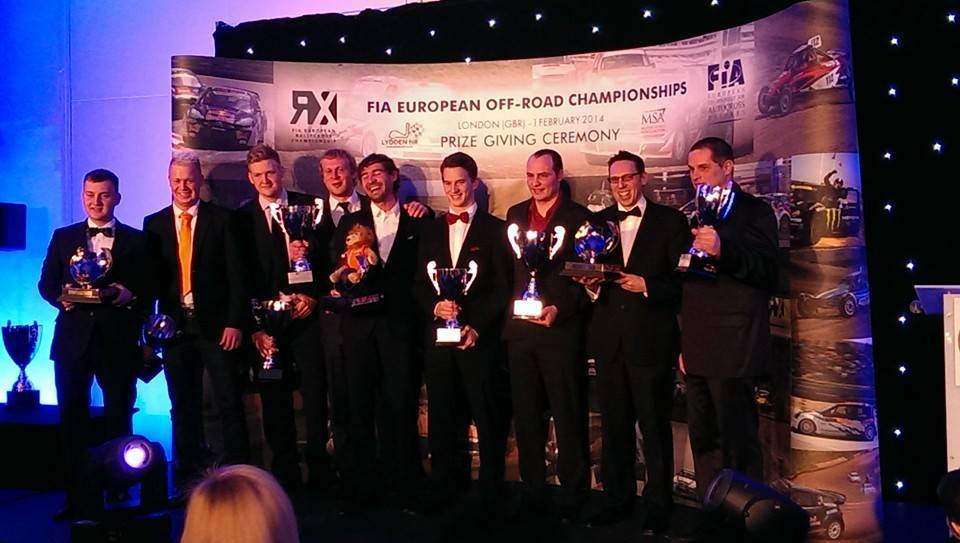 Vyhlášení FIA European rallycross championship - Londýn