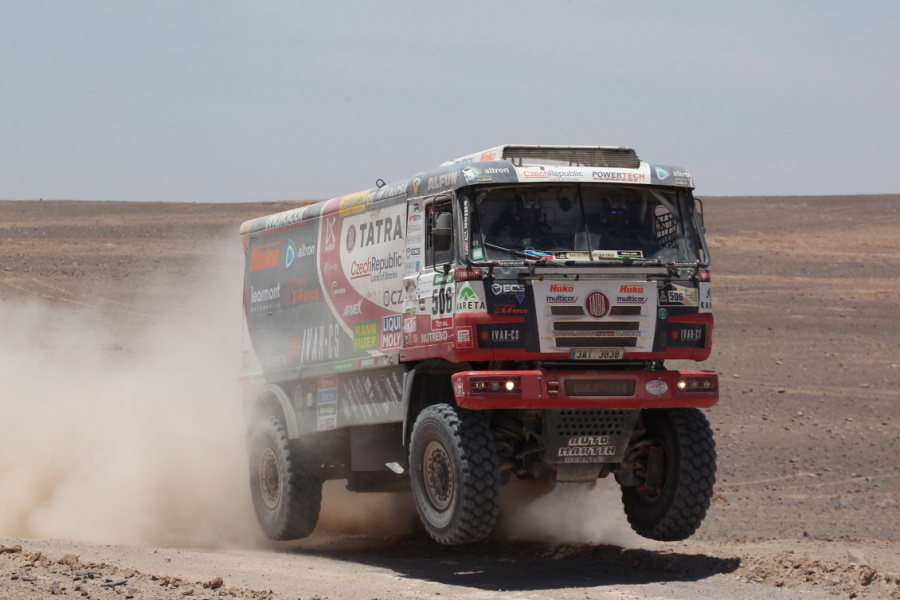 Dakar show v jarní Sosnové