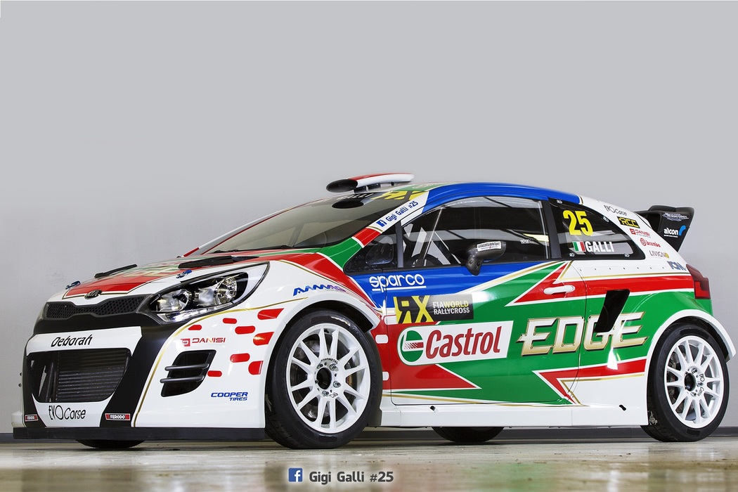 Gigi Galli a Kia Rio