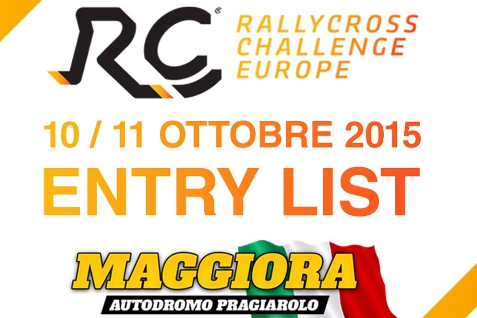 RCE 2015 - Itálie - seznam přihlášených jezdců