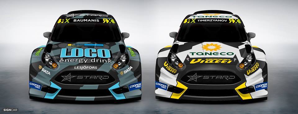 Stohl Racing s Baumanisem a Timerzyanovem