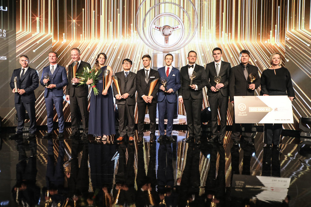 Zlatý volant zná své vítěze za rok 2017