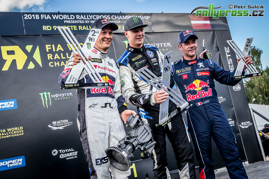 Kristoffersson vítězí v Lotyšsku!