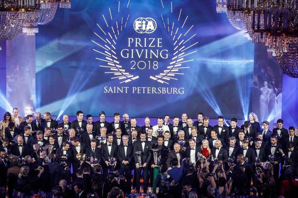 Vyhlášení FIA - Petrohrad 2018