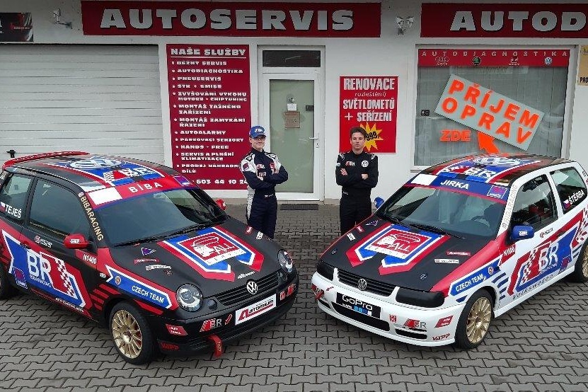 Bíbaracing se dvěma jezdci