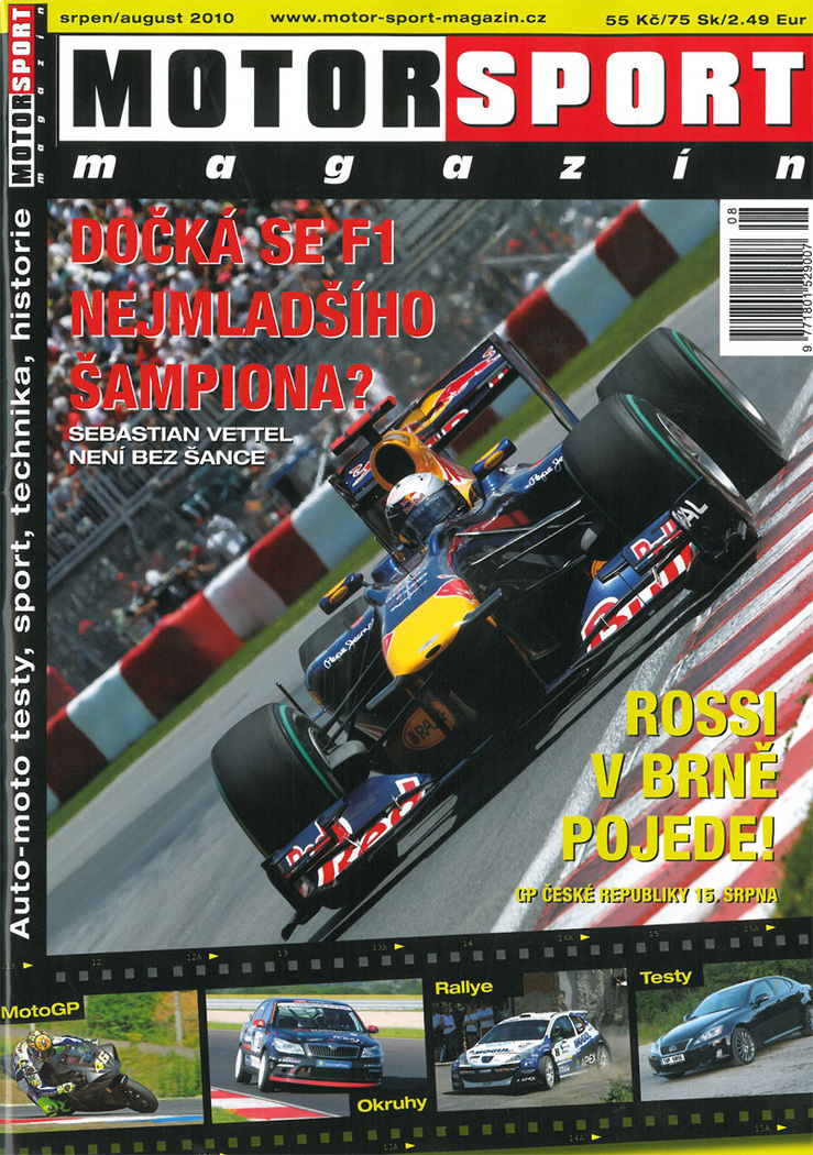 ME Anglie a Maďarsko v tištěné podobě - Motor Sport Magazín