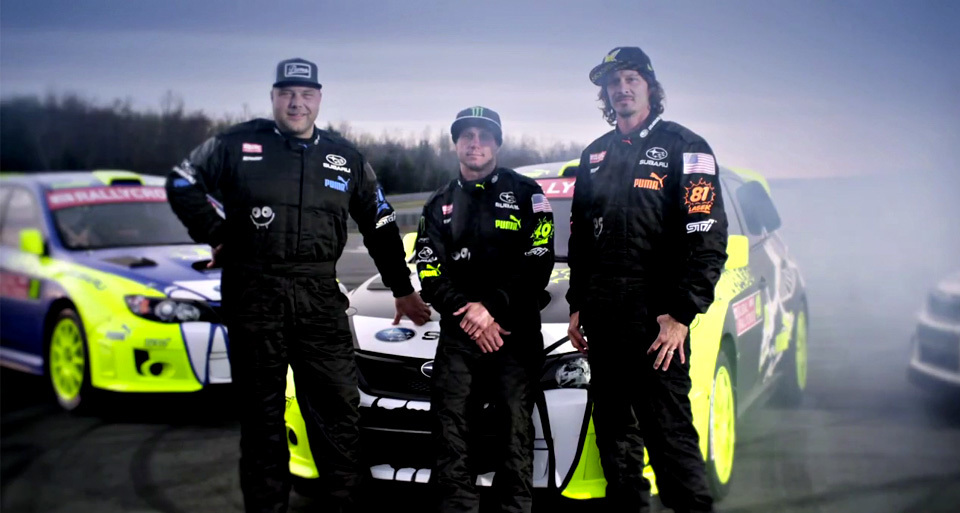 Sverre Isachsen v USA s vozem Subaru Impreza WRX STI