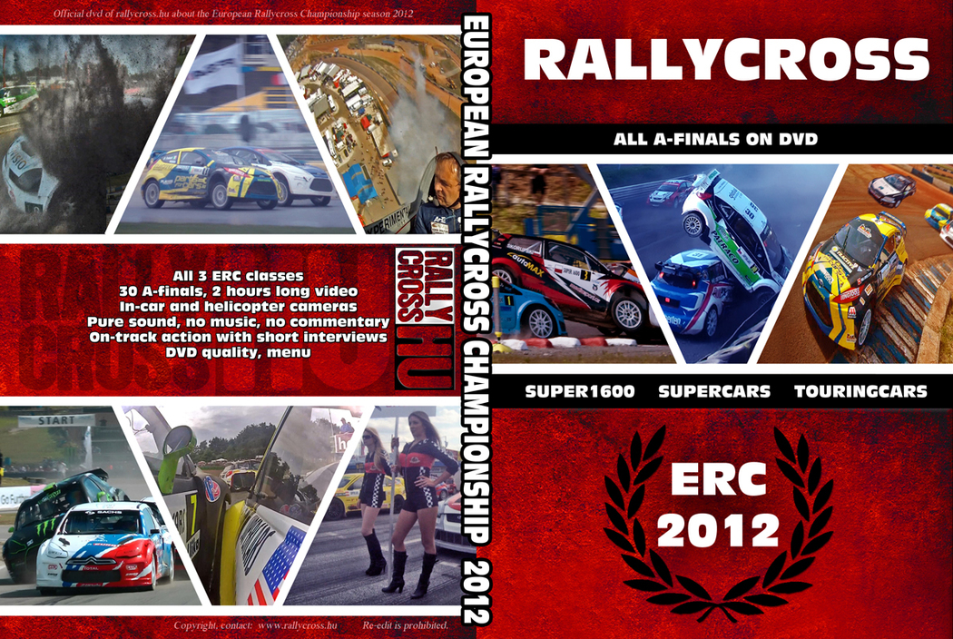 DVD ERC 2012 - rallycross.hu