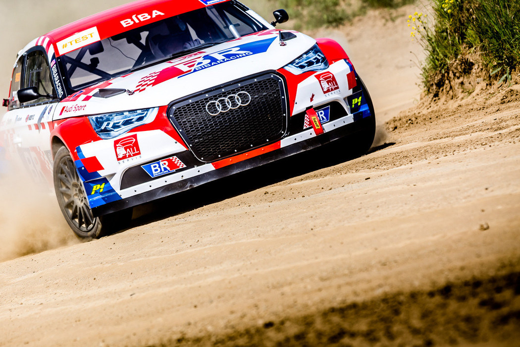 Libor Teješ poprvé s Audi na trati