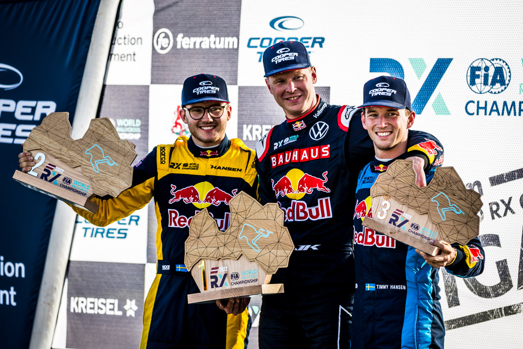 První závod v Rize vyhrál Kristoffersson!