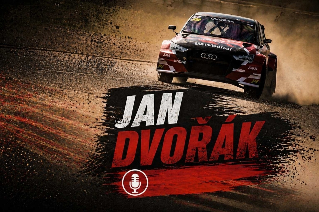 S mikrofonem za rallycrossem - Jan Dvoř&aacute;k